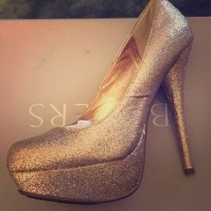 Barely Worn Glitter Heels